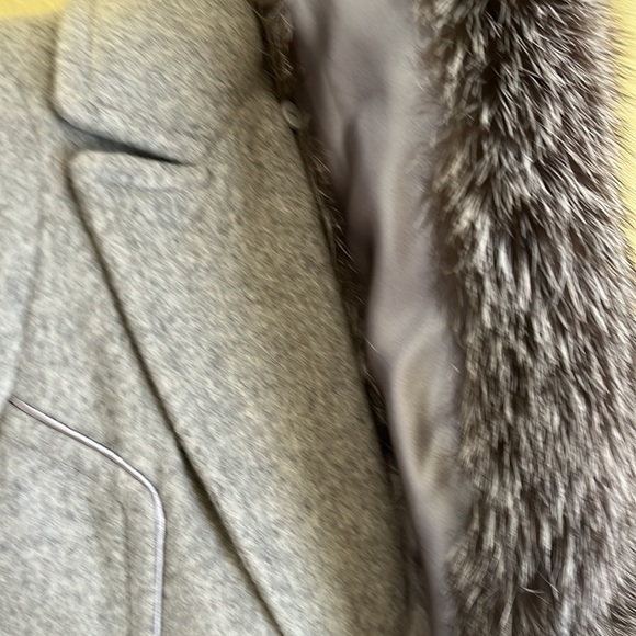 Antonio Melani long gray winter coat size 2 - Picture 7 of 16